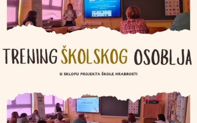 Predstavljanje programa osoblju škole i planiranje provedbe aktivnosti suradnje s roditeljima