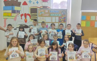 Prvašići u knjižnici