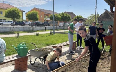 Uređenje okoliša – aktivnost u sklopu projekta Škole hrabrosti