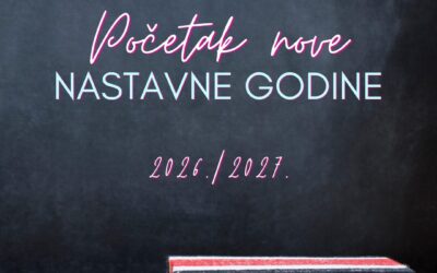 Početak nove nastavne godine